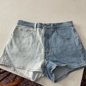 Levi’s Women’s 501 Two Tone Shorts